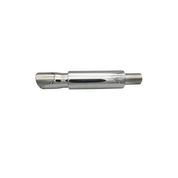 Toba inox universala, iesire 7.5 cm, intrare 4.8 cm, lungime 50 cm Cod: 502023 - 2- Roveli