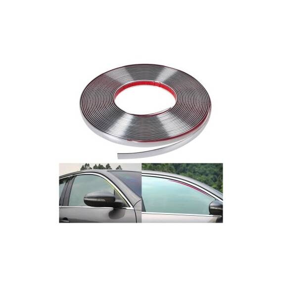 Rola ornament nichel cu adeziv 10mm x 15m - 4- Roveli