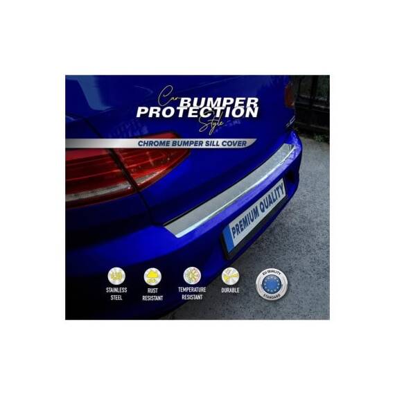 Ornament protectie portbagaj cromat compatibil Audi Q2 2016 -> Cod: ER-1092 - - Roveli
