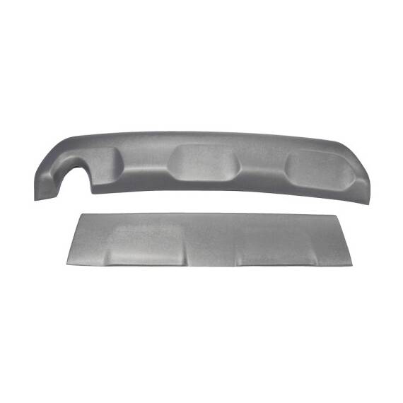 ​Set ornamente bara fata si spate Dacia Duster II 2018-> Argintiu texturat - - Roveli