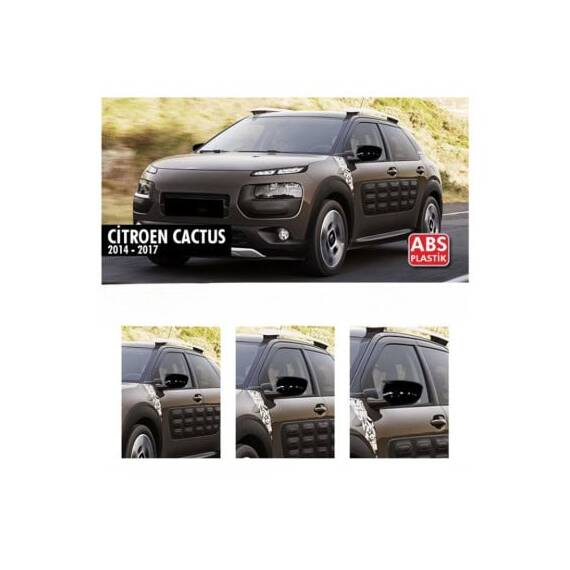 Capace oglinda tip Batman auto compatibile Citroen C4 Cactus 2014-2017 Cod: C571-BAT2 - - Roveli