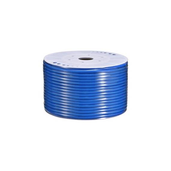 Furtun pneumatic PU 10x6.5mm 80m albastru aer comprimat industrial MIV - - Roveli