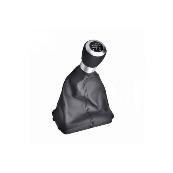 Maner si manson  schimbator auto imitatie piele compatibil  Seat Alhambra 2000-2010 Cod: SC-193 - 5- Roveli