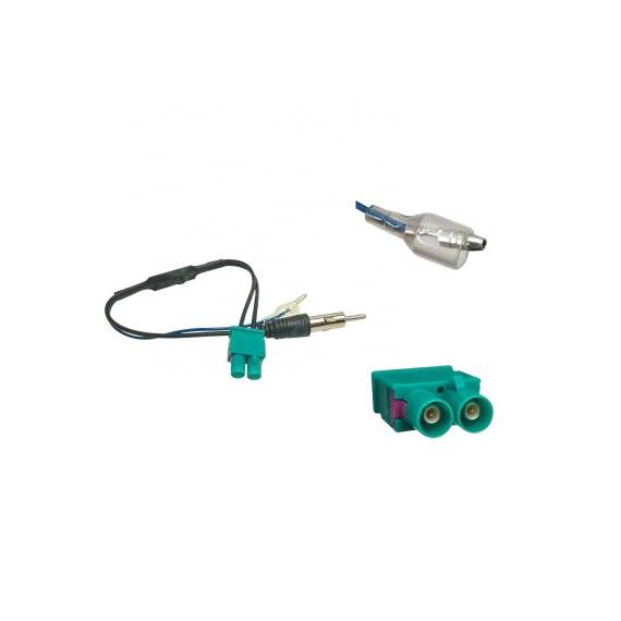 Cablu adaptor antena radio fakra dublu cu amplificator activ cu alimentare fakra Cod: W7906 - 4- Roveli