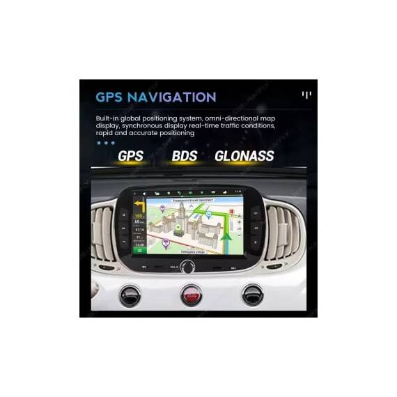Navigatie Android 7 inch CarPlay Android Auto GPS WIFI compatibila  Fiat Cod: A3172QK - 3- Roveli
