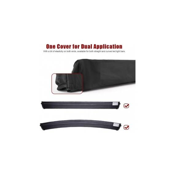Husa protectie proiector auto si LED bar 106.7 cm 42 inch universala negru Cod: RAZ427 - 3- Roveli