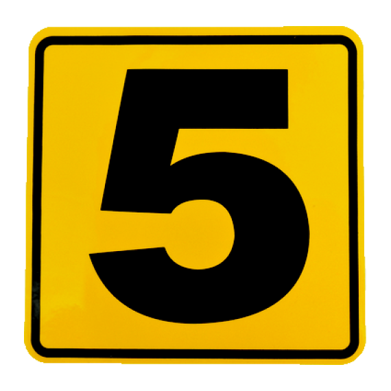 Abtibild numar " 5 " - - Roveli