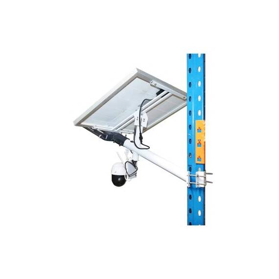 Lampa stradala led 300w cu panou solar 60w, camera supraveghere 4g si baterie 16000mah  Cod: BK69686 - 7- Roveli