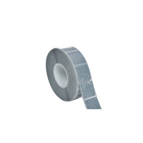 Banda reflectorizanta intrerupta  Premium Omologata U.E. culoare Alba Cod: RI01W - - Roveli