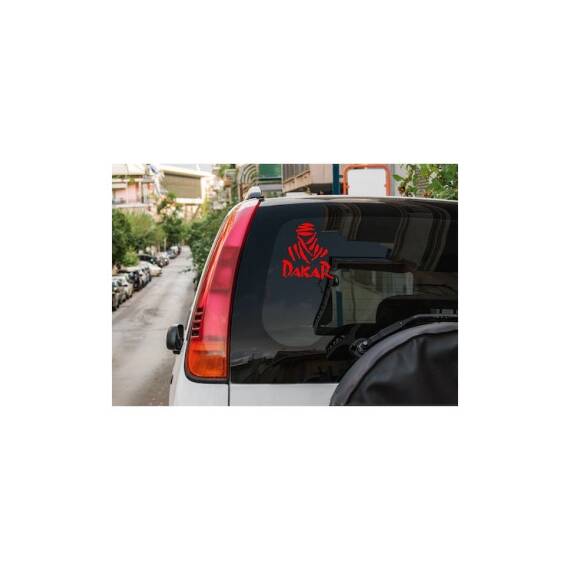 Abtibild Dakar diverse culori auto decorativ pentru exterior si interior Cod: DZ-58 - 3- Roveli