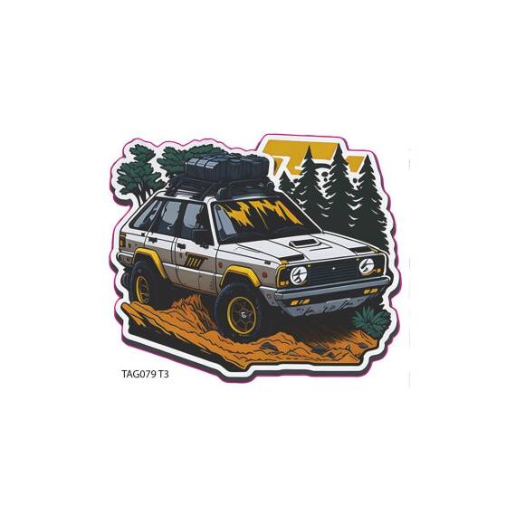 Abtibild " MASINA  " Cod: TAG 079/T3 - - Roveli