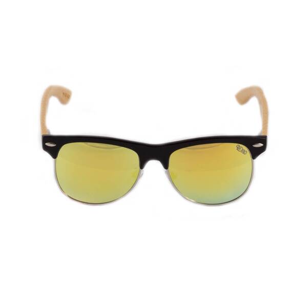 Ochelari de soare polarizati brate din bambus Pedro 1201M-3 - - Roveli