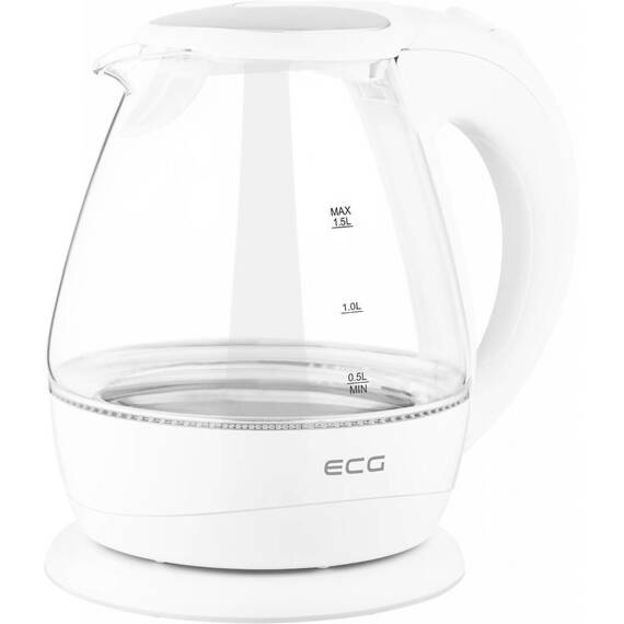 Cana electrica fierbator din sticla ECG RK 1520 , 2200 W, 1.5 L, lumina albastra de fundal - 7- Roveli