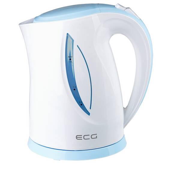 Cana electrica fierbator ECG RK 1758 bleu, 1,7 L, 2000 W, plastic de calitate BPA FREE - 5- Roveli