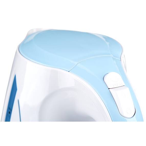 Cana electrica fierbator ECG RK 1758 bleu, 1,7 L, 2000 W, plastic de calitate BPA FREE - 6- Roveli