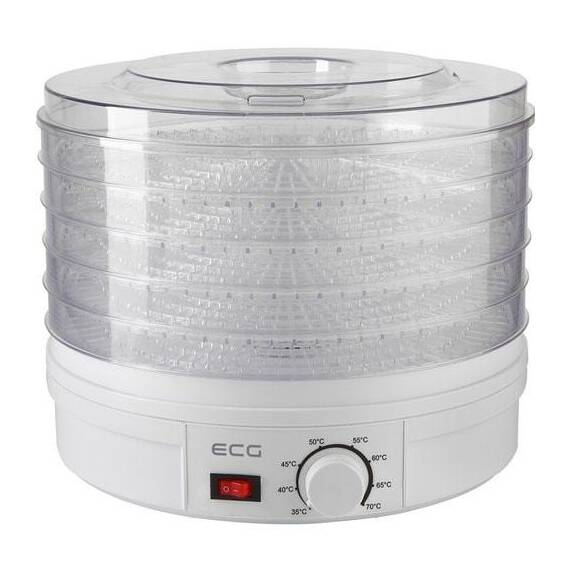 Deshidrator-uscator de alimente ECG SO 375, 250 W, 5 niveluri - 2- Roveli