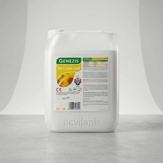 Genezis Oleaginoase ingrasamant foliar pentru plante oleaginoase 10L - Azot, Bor si Sulf - - Roveli