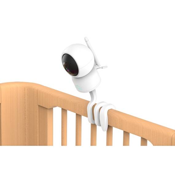 Smart baby monitor ETA MIMI 6306 90000, detectie miscare, sunet si temperatura, ZOOM, alb - 7- Roveli