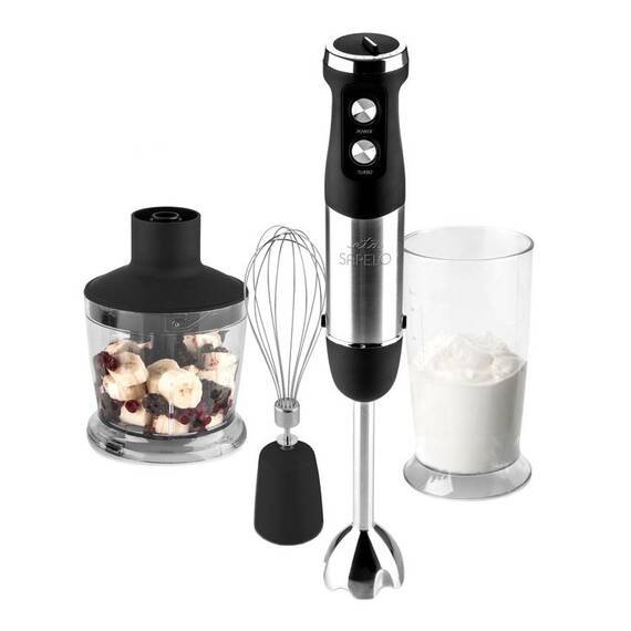 Blender de mana ETA Sapelo 3013, 800 W, 6 viteze + TURBO, lame otel inoxidabil - 12- Roveli