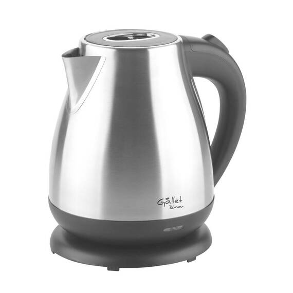 Cana electrica fierbator GALLET BOU782, 1,7 L, 2200 W, design elegant din otel inoxidabil - - Roveli