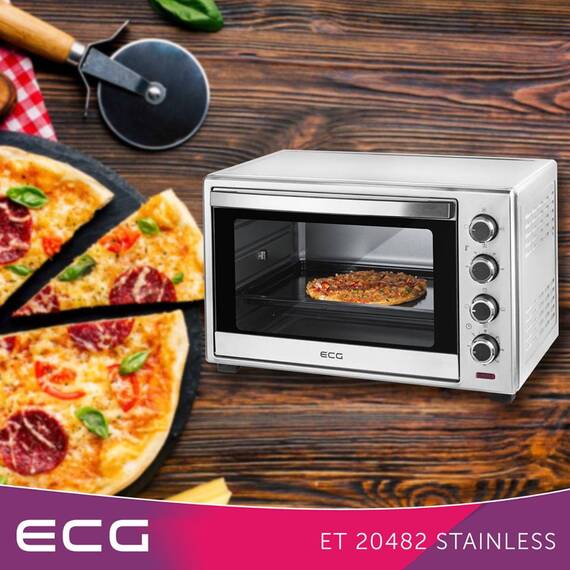Cuptor electric ECG ET 20482, 48 L, 2000 W, grill, ventilator convectie - 5- Roveli