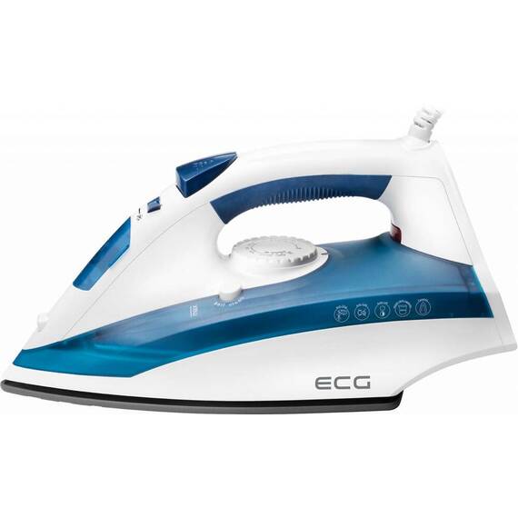 Fier de calcat ECG NZ 322 cu oprire automata, talpa ceramica, 2200 W, jet abur 100 g/ min - 4- Roveli