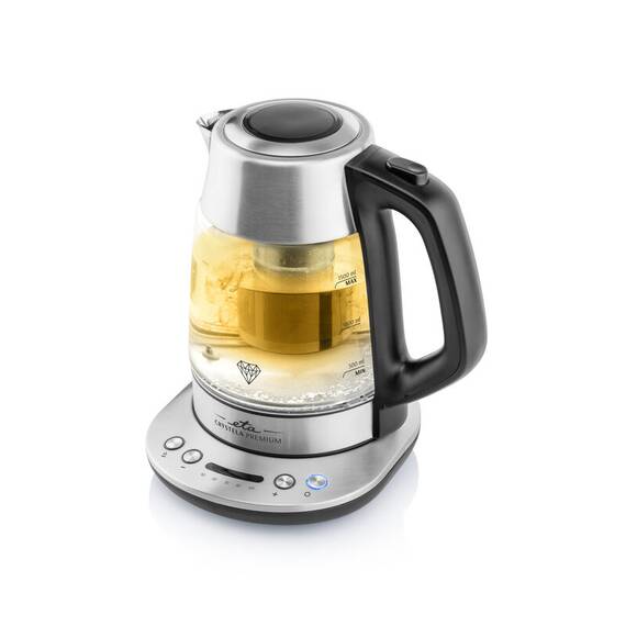 Fierbator electric cu infuzor pentru ceai ETA CRYSTELA PREMIUM 9153, 1.5 L, 2200W, otel inoxidabil si sticla - 5- Roveli