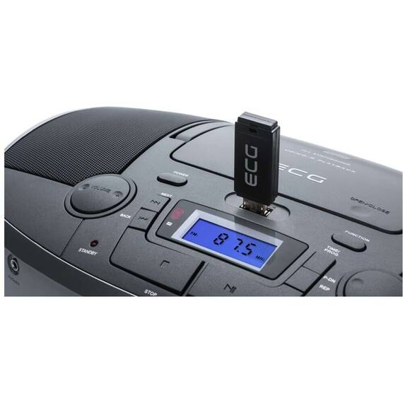Radio CD Player ECG CDR 1000 U Titan, USB, CD, CD-Mp3, FM cu memorie 30 posturi - 7- Roveli