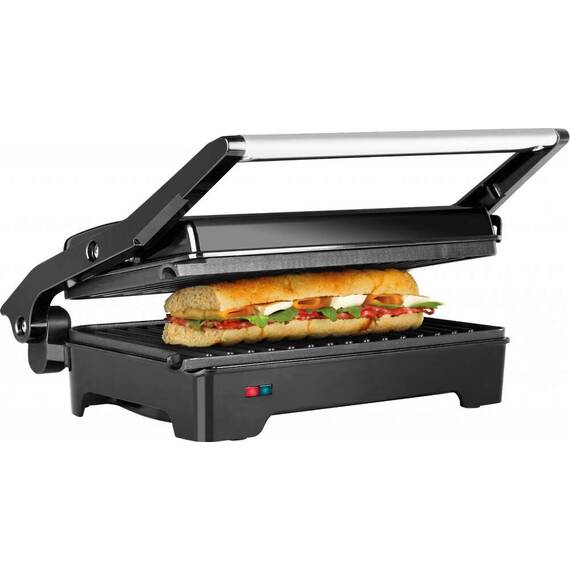 Sandwich-maker&grill, ECG S 2070 Panini, 1200 W, placi nonaderente - 7- Roveli