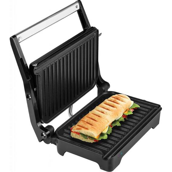 Sandwich-maker&grill, ECG S 2070 Panini, 1200 W, placi nonaderente - 14- Roveli