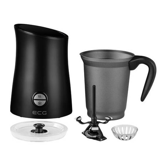 Aparat pentru spuma de lapte ECG NM 2255 Latte Art, magnetic, 300ml, 550W, negru - 5- Roveli
