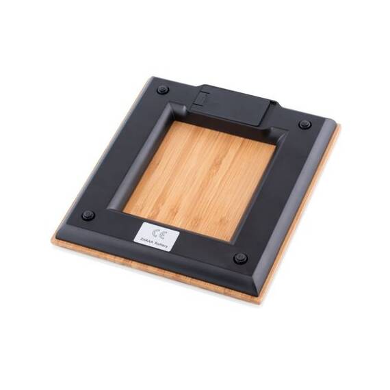 Cantar de bucatarie ETA Bambi 9778, 5 kg, precizie 1g, TARA, afisaj LCD, bambus - 4- Roveli