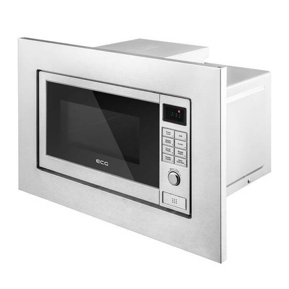 Cuptor cu microunde incorporabil ECG MTD 2081 VGSS, 20 litri, 1200 W, 5 niveluri de putere, 9 programe - 2- Roveli