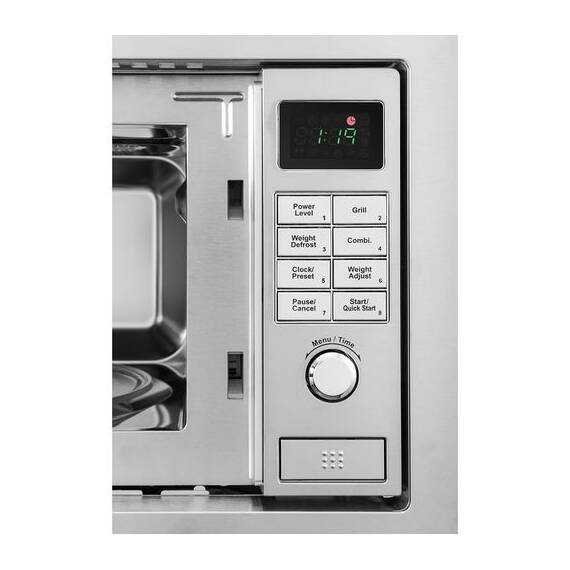 Cuptor cu microunde incorporabil ECG MTD 2081 VGSS, 20 litri, 1200 W, 5 niveluri de putere, 9 programe - 6- Roveli