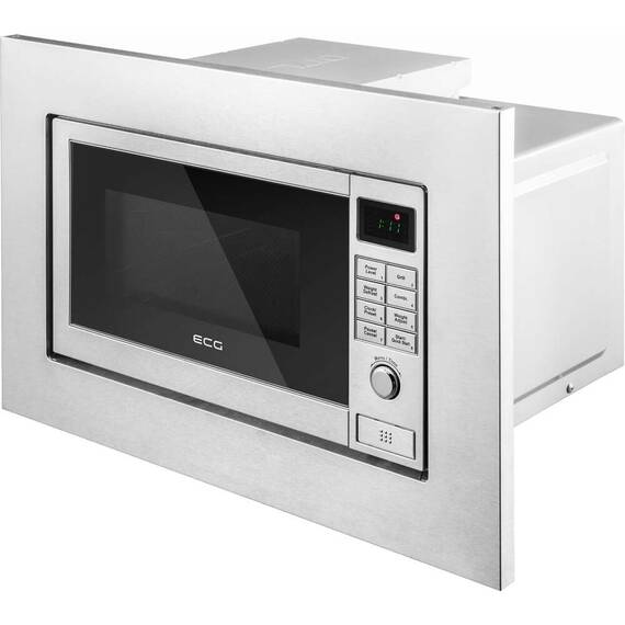 Cuptor cu microunde incorporabil ECG MTD 2081 VGSS, 20 litri, 1200 W, 5 niveluri de putere, 9 programe - 15- Roveli
