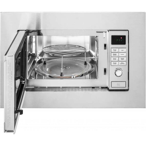 Cuptor cu microunde incorporabil ECG MTD 2081 VGSS, 20 litri, 1200 W, 5 niveluri de putere, 9 programe - 16- Roveli
