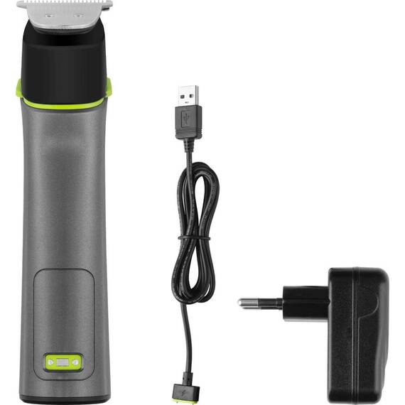 Masina de tuns si trimmer fara fir ECG ZS 2620 Magnetic, baterie Li-Ion 500 mAh, IPX 5 - 9- Roveli
