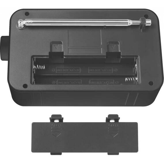 Radio FM ECG R 105, 1.2 W, alarma, memorie 30 de posturi - 12- Roveli