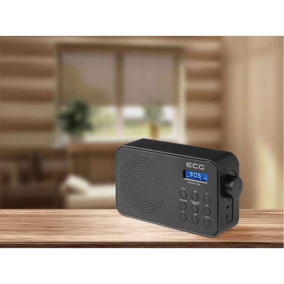Radio FM ECG R 105, 1.2 W, alarma, memorie 30 de posturi - 14- Roveli