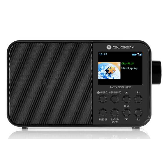 Radio portabil GoGEN DAB 500 BTC cu tuner DAB+ si FM, 1W, Bluetooth, LCD color, baterie 2000 mAh - 6- Roveli