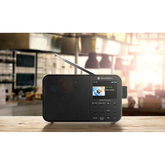 Radio portabil GoGEN DAB 500 BTC cu tuner DAB+ si FM, 1W, Bluetooth, LCD color, baterie 2000 mAh - 9- Roveli