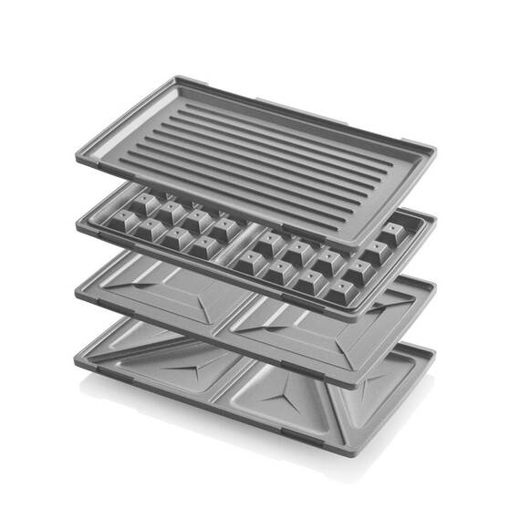 Sandwich-maker 4 in 1 Gallet Torcy CRO 616, 700W, 4 tipuri de placi detasabile - 17- Roveli
