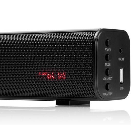 Soundbar GoGEN TAS930, 2.0, 40 W, FM, Bluetooth, HDMI ARC, intrare optica digitala, afisaj LCD - 6- Roveli