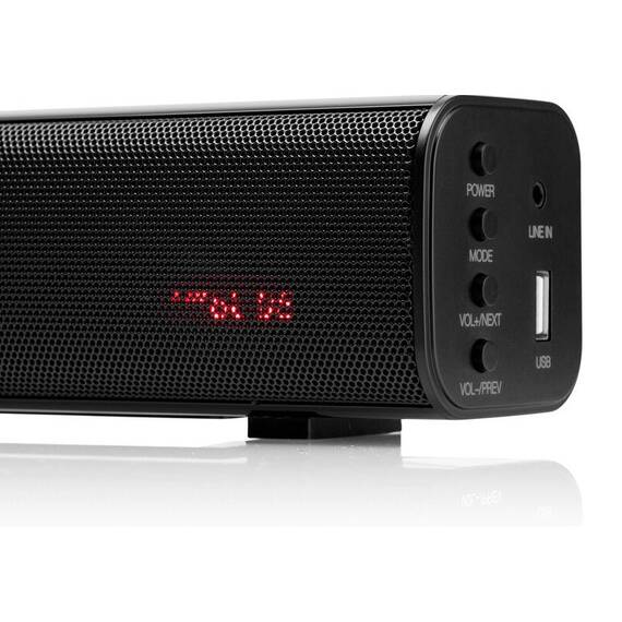 Soundbar GoGEN TAS930, 2.0, 40 W, FM, Bluetooth, HDMI ARC, intrare optica digitala, afisaj LCD - 12- Roveli