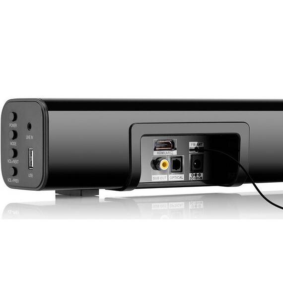 Soundbar GoGEN TAS930, 2.0, 40 W, FM, Bluetooth, HDMI ARC, intrare optica digitala, afisaj LCD - 13- Roveli