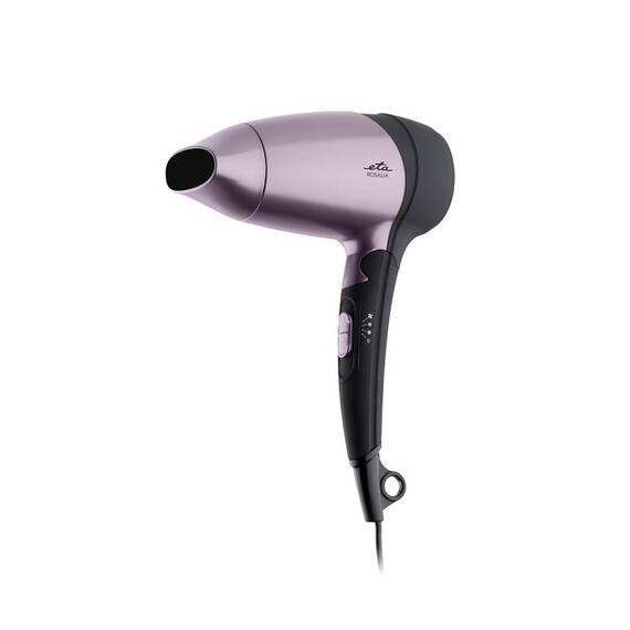 Uscator de par pentru voiaj ETA Rosalia 6320 violet, 1200 W, 2 viteze, 3 trepte de temperatura, concentrator - - Roveli