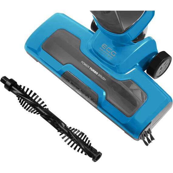 Aspirator vertical portabil 2in1 ECG VT 4520 Bruno, 90 W, baterie Li-Ion 18.5 V, sistem de filtrare cyclonic, albastru - 18- Roveli