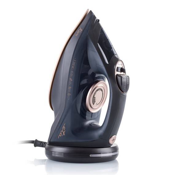 Fier de calcat fara fir ETA Kiara 1276 90000, 2200 W, talpa ceramica, 220 ml, 90 g/min - - Roveli
