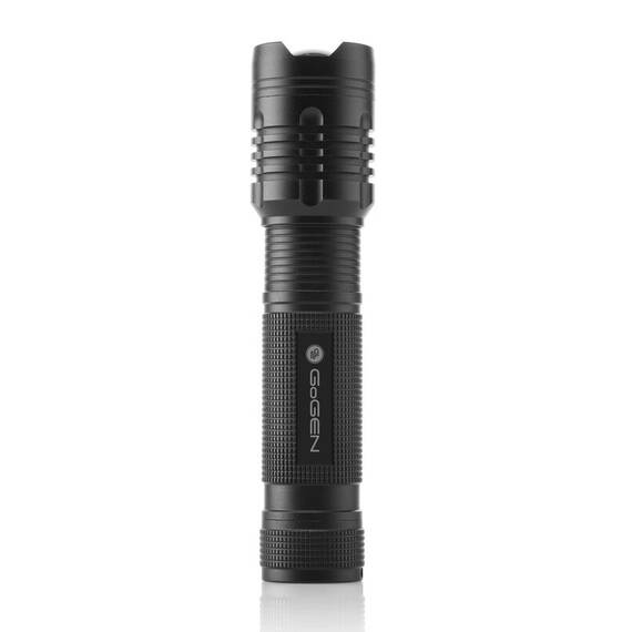 Lanterna GoGEN FL01, LED, 400 lm, IPX4, autonomie pana la 8 ore, 3 x AAA, neagra - 2- Roveli