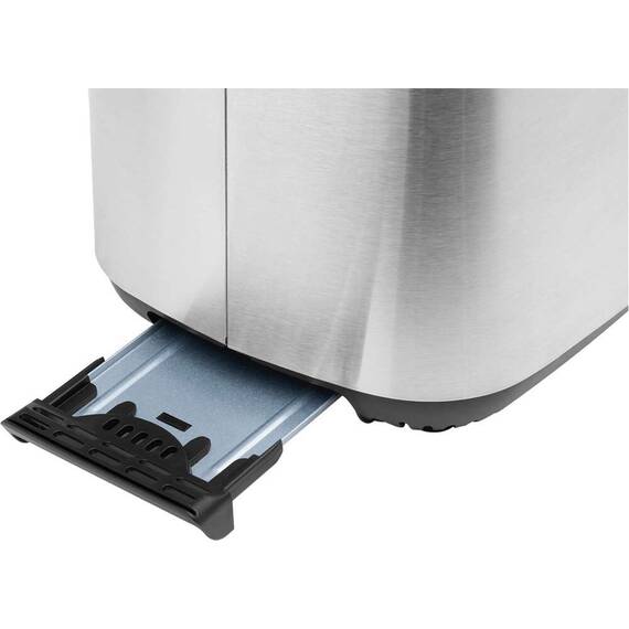 Prajitor de paine ECG ST 2767 Timber, 925 W, 2 felii, 7 grade de rumenire, otel inoxidabil - 7- Roveli